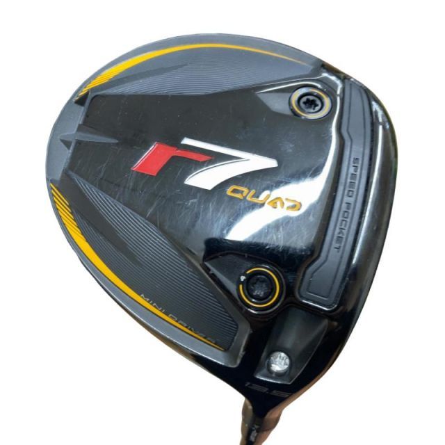 【中古】 テーラーメイド r7quad MINI DRIVER 13.5° ドライバー DR r7QMD Diamana SILVER TM55 (フレックスS) メンズ 男性用 右利き 右用 Cランク ゴルフクラブ