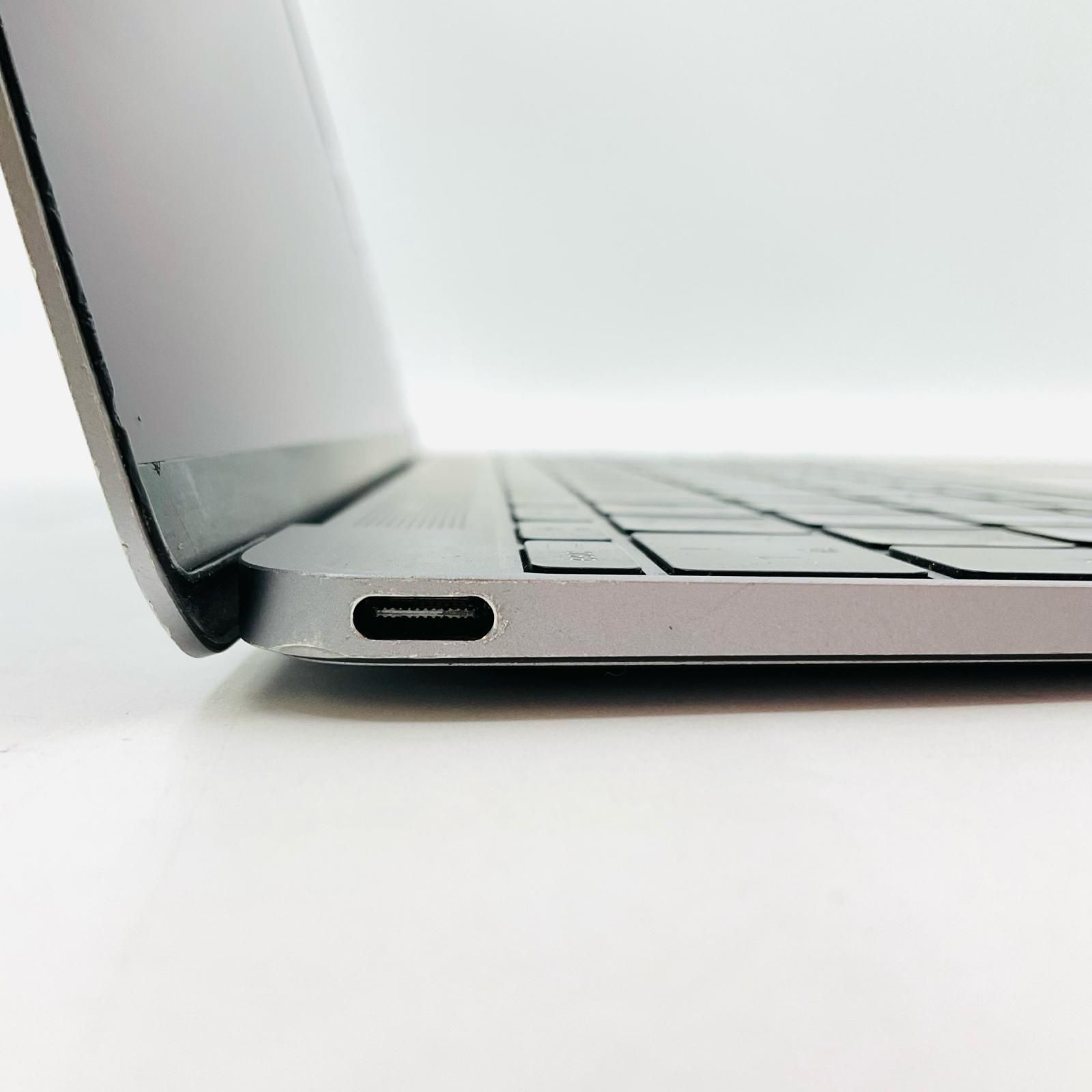 Apple MacBook 12インチ 2017 スペースグレイ【難有】 - メルカリ