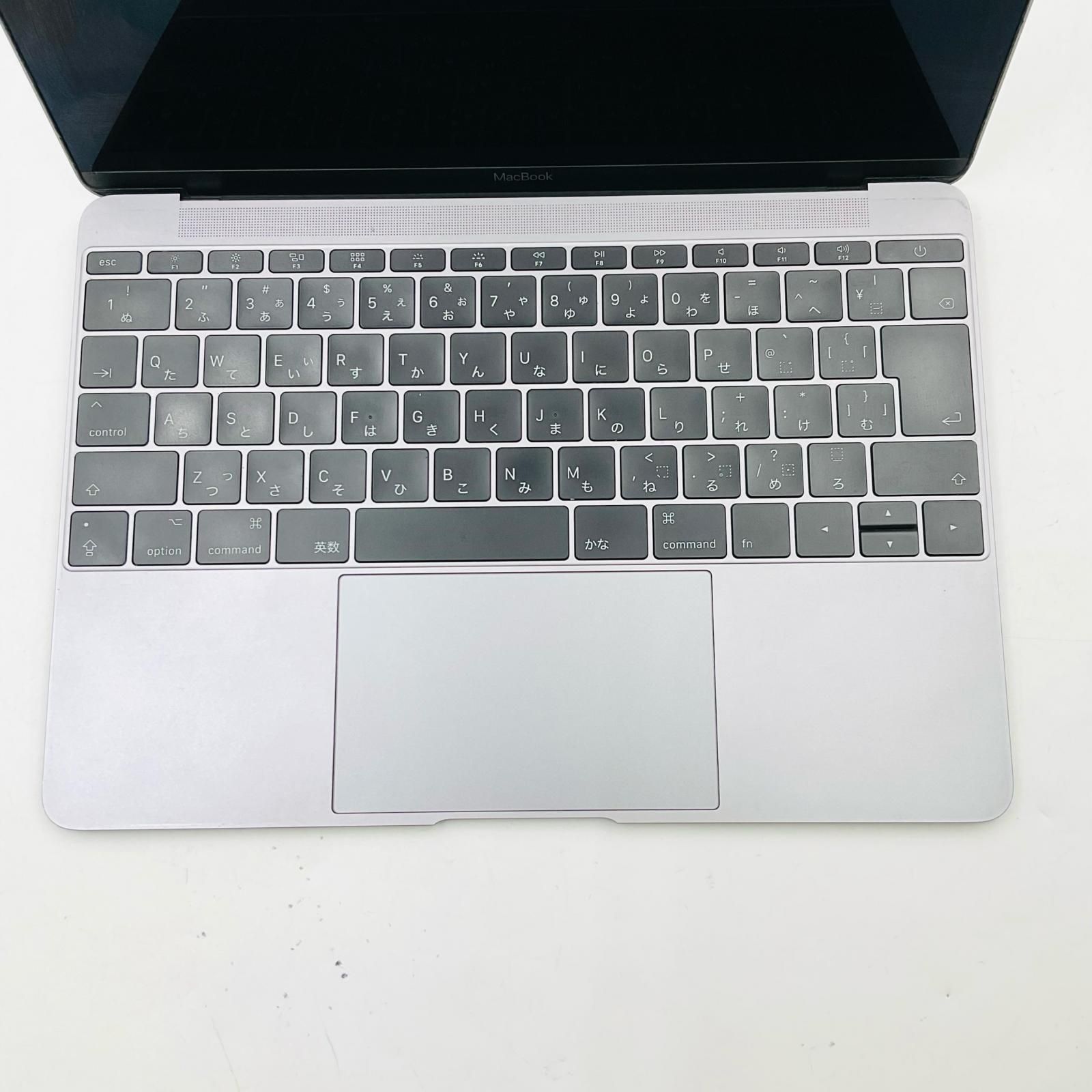 Apple MacBook 12インチ 2017 スペースグレイ【難有】 - メルカリ