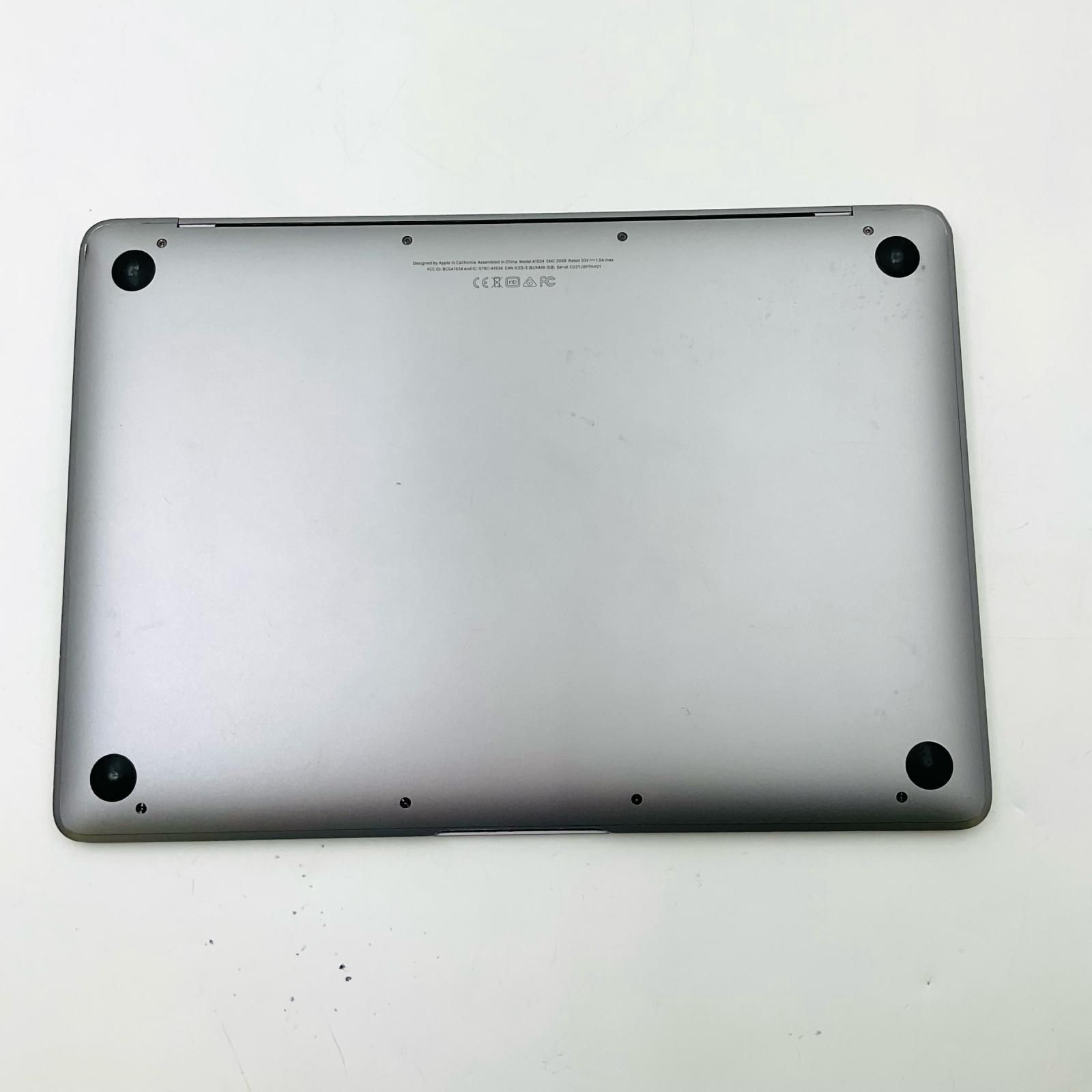 Apple MacBook 12インチ 2017 スペースグレイ【難有】 - メルカリ