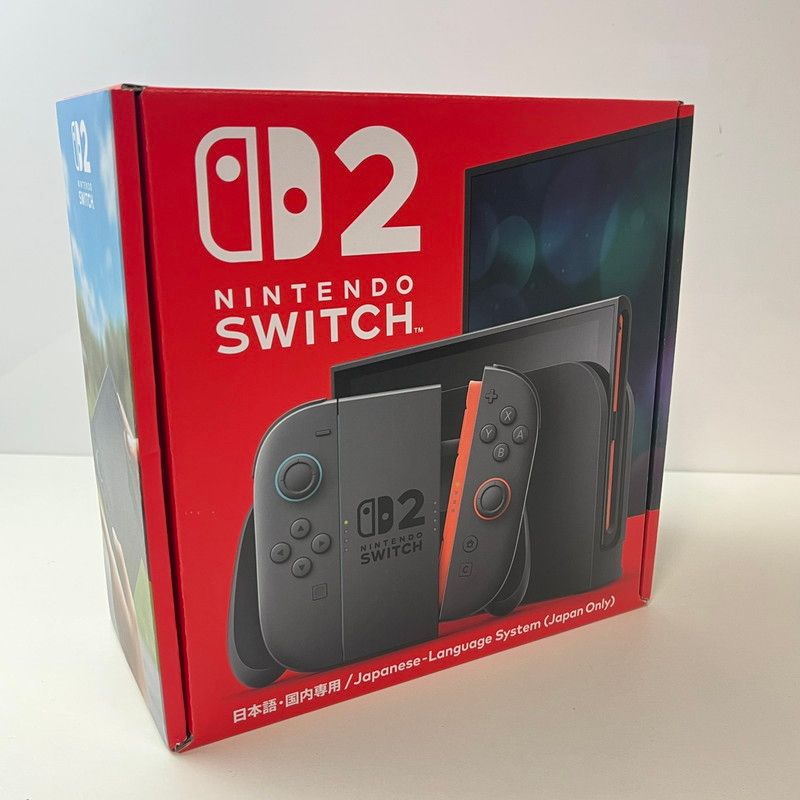 中古美品】 未使用 Nintendo Switch2（日本語・国内専用）本体 任天堂