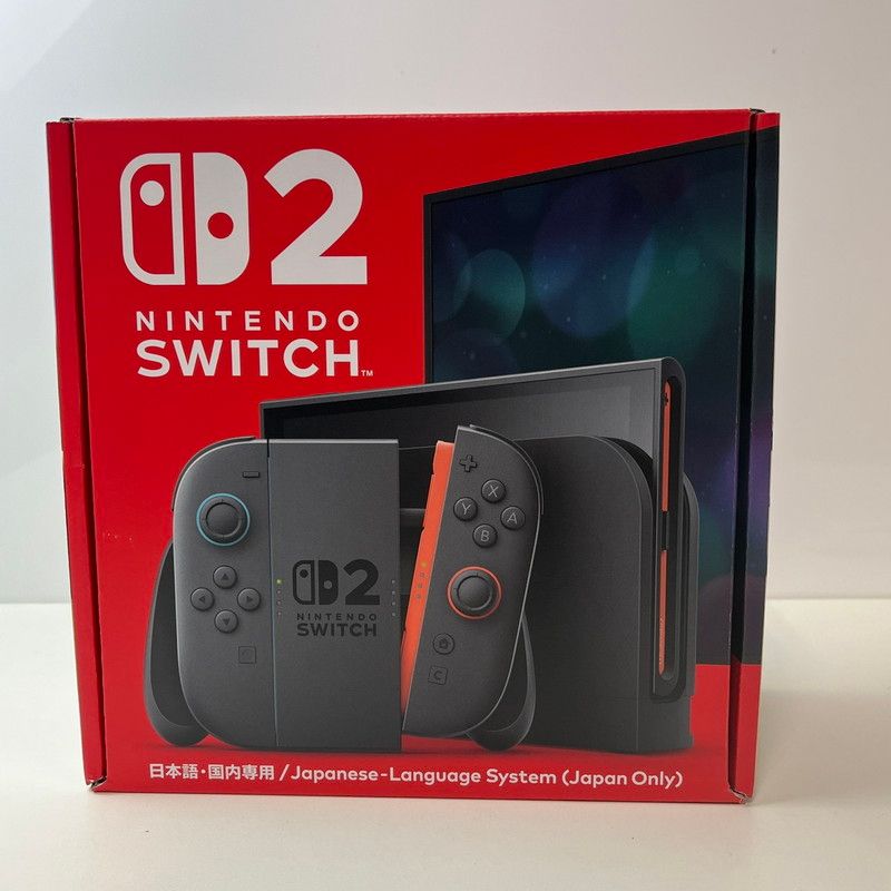 中古美品】 未使用 Nintendo Switch2（日本語・国内専用）本体 任天堂