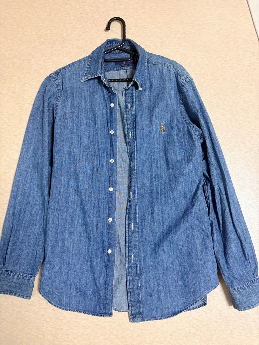 ポロ シャンブレー シャツ s