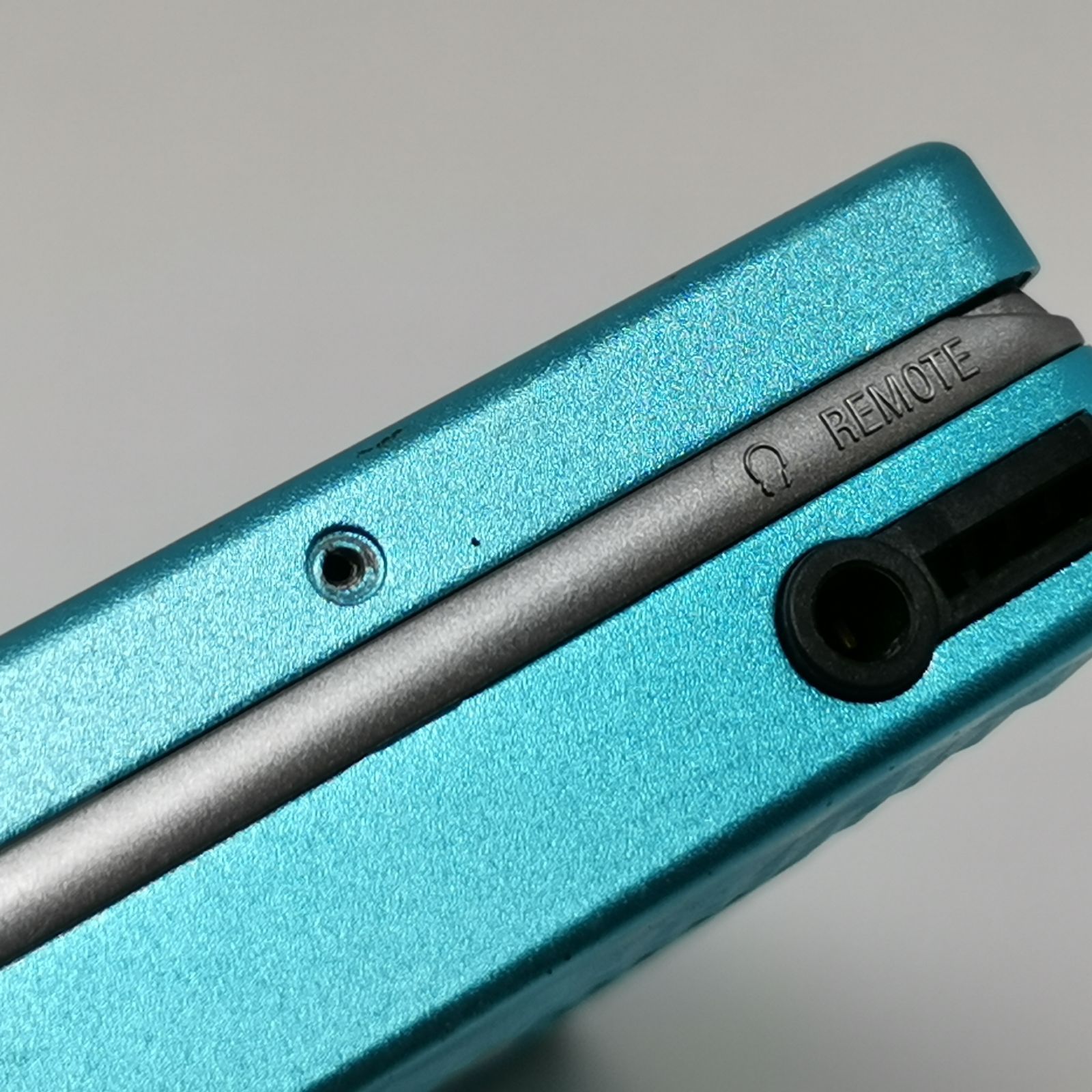 SONY WALKMAN WM-EX655 カセットウォークマン 水色 動作未確認 中古品
