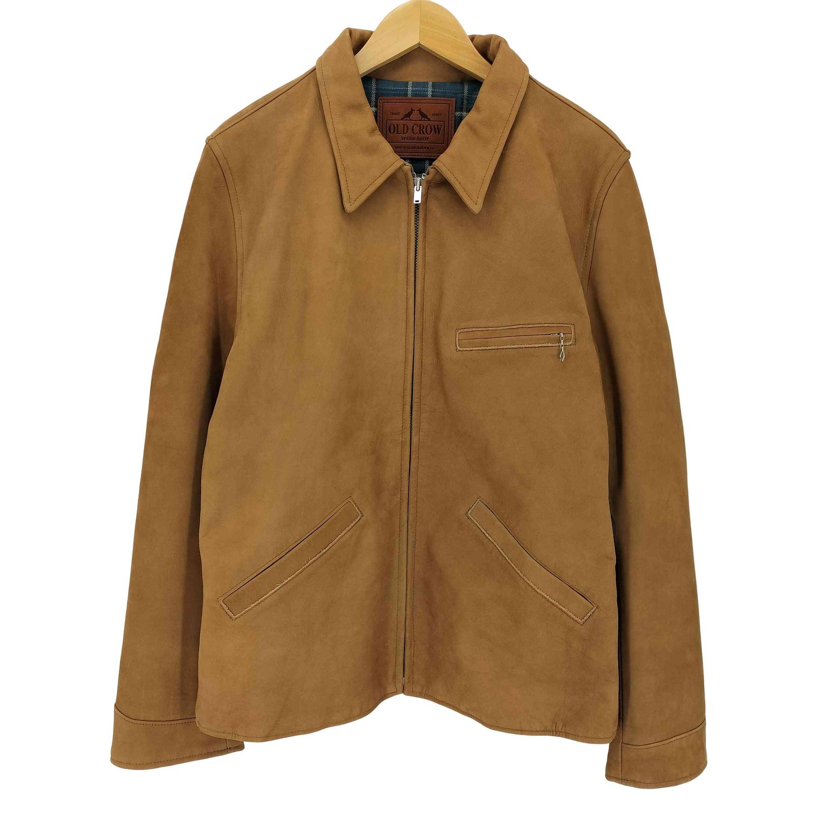 オールドクロウ OLD CROW SPEED SHOP LEATHER SPORTS JACKET スピード・ショップ・レザー・スポーツ・ジャケット メンズ JPN：L 50,260円