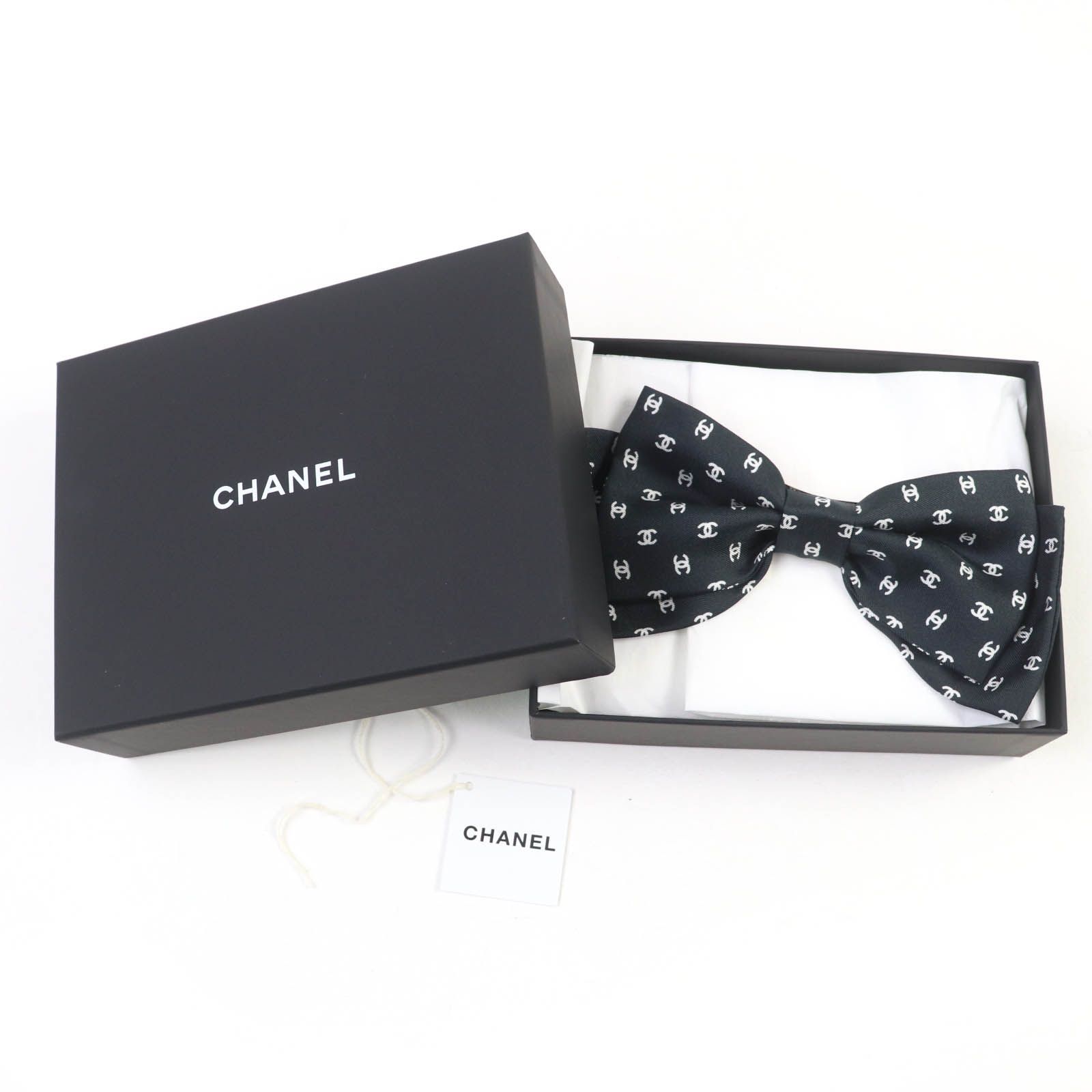 未使用品☆CHANEL シャネル 25P シルク100％ ココマークデザイン