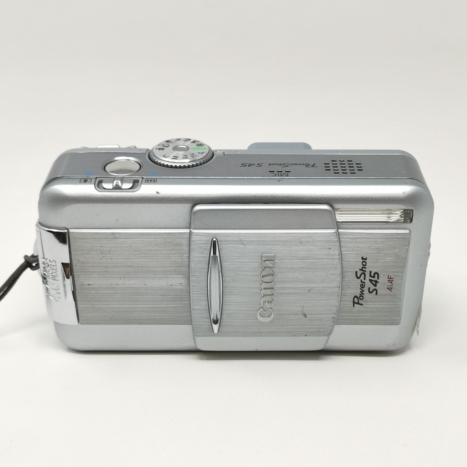 Canon PowerShot S45 シルバー ジャンク カメラ コンデジ メモリー