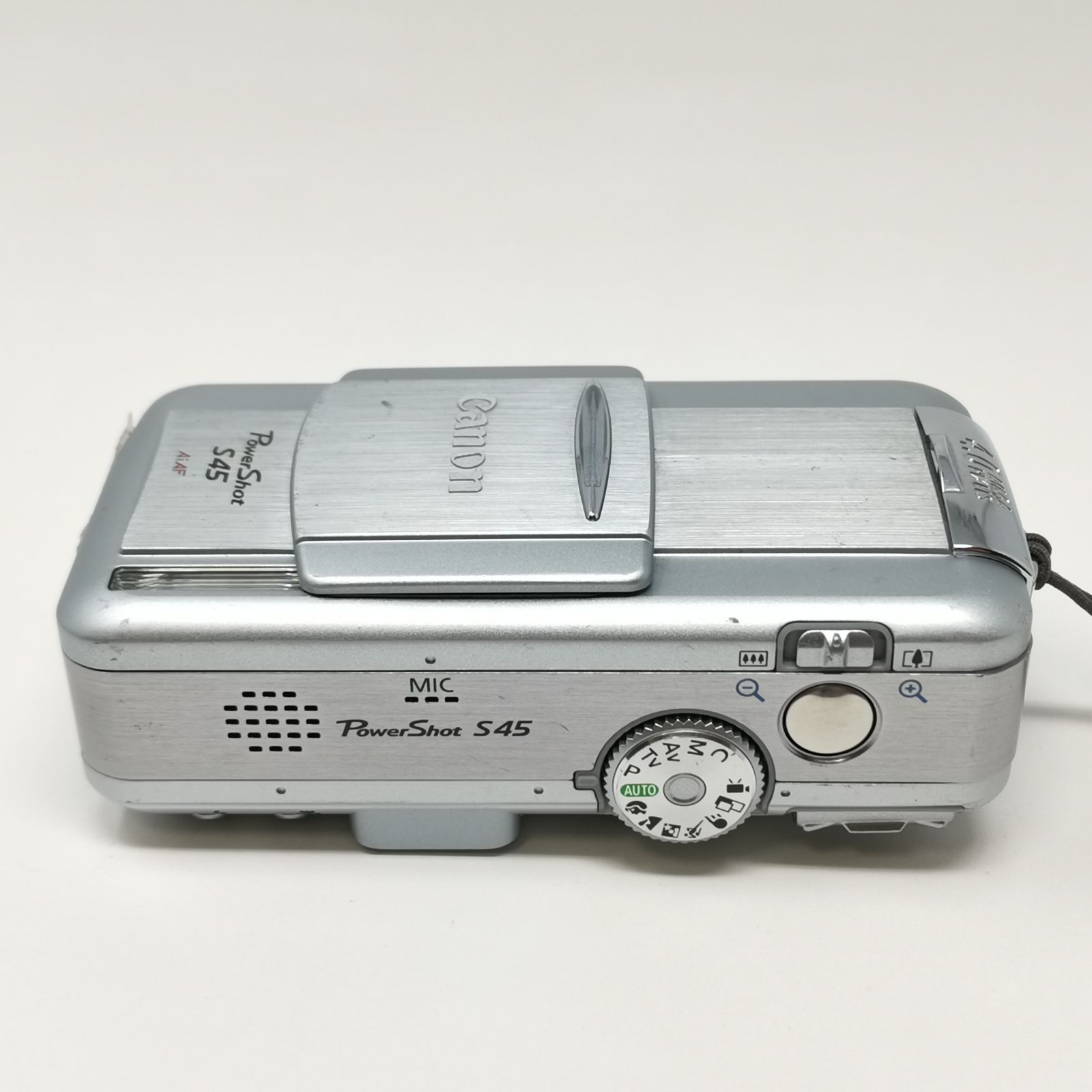 Canon PowerShot S45 シルバー ジャンク カメラ コンデジ メモリー