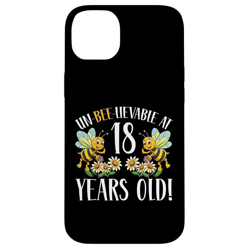 【新品】 18歳の誕生日 蜂 18歳 蜂好き スマホケース iPhone 14 Plus 用 0