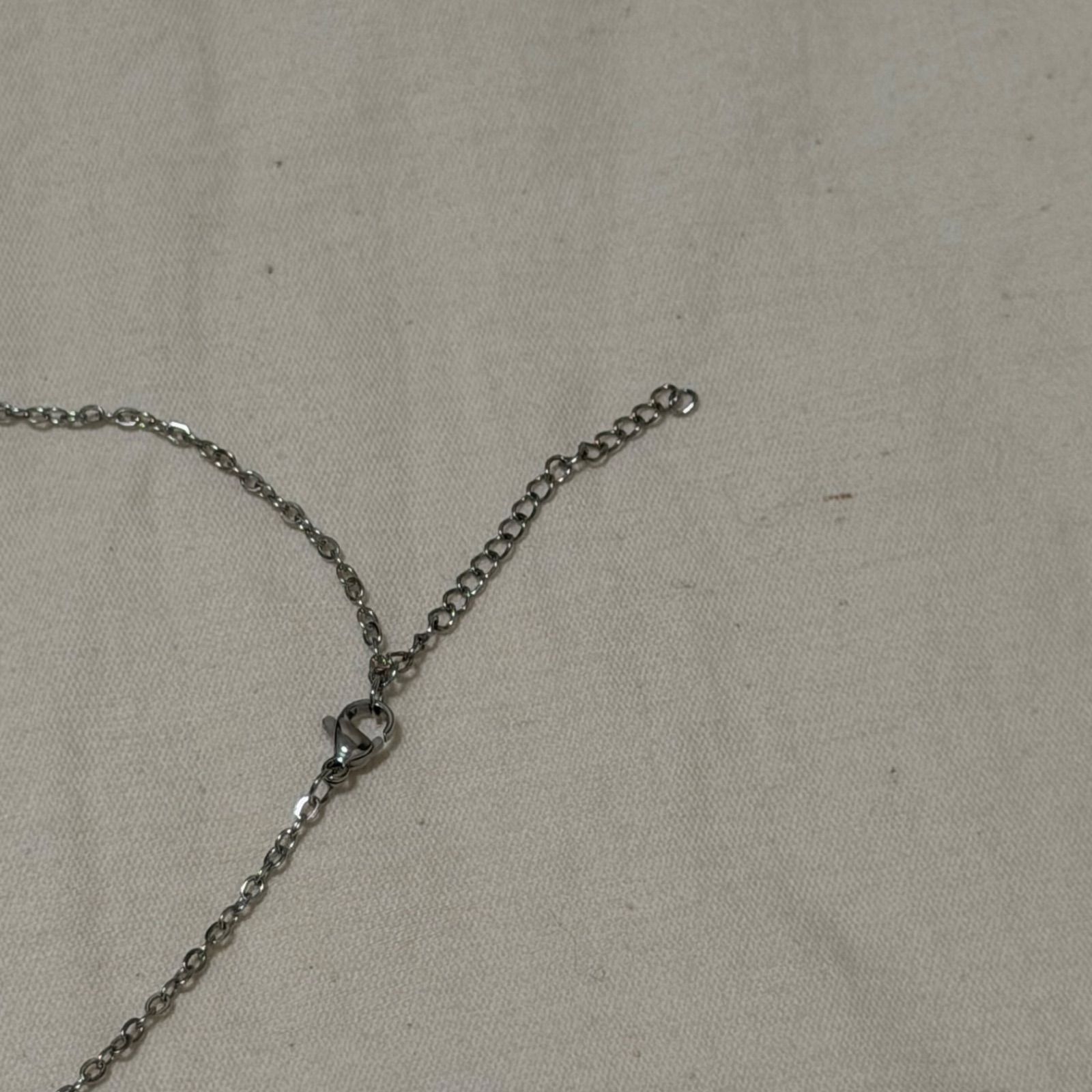 — Noah’s — Heart necklace Silver thumbnail 3