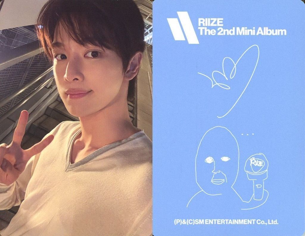中古】コレクションカード(男性) RIIZE/ソンチャン(SUNGCHAN)/裏面青