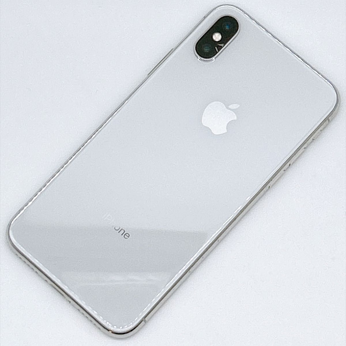 iPhoneX 256GB シルバー 新品バッテリー - メルカリ