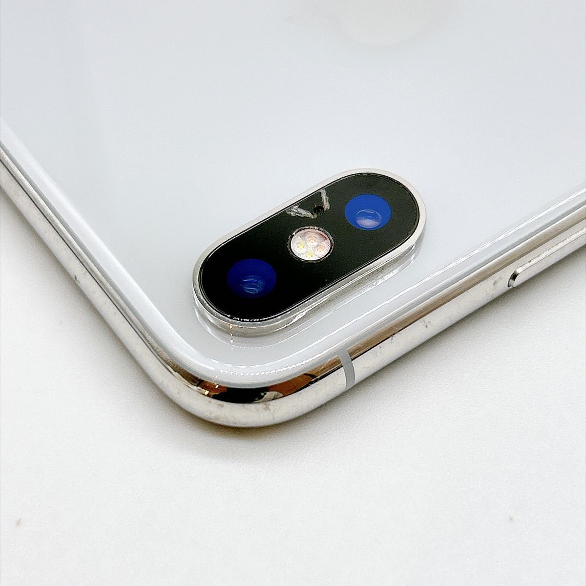 iPhoneX 256GB シルバー 新品バッテリー - メルカリ