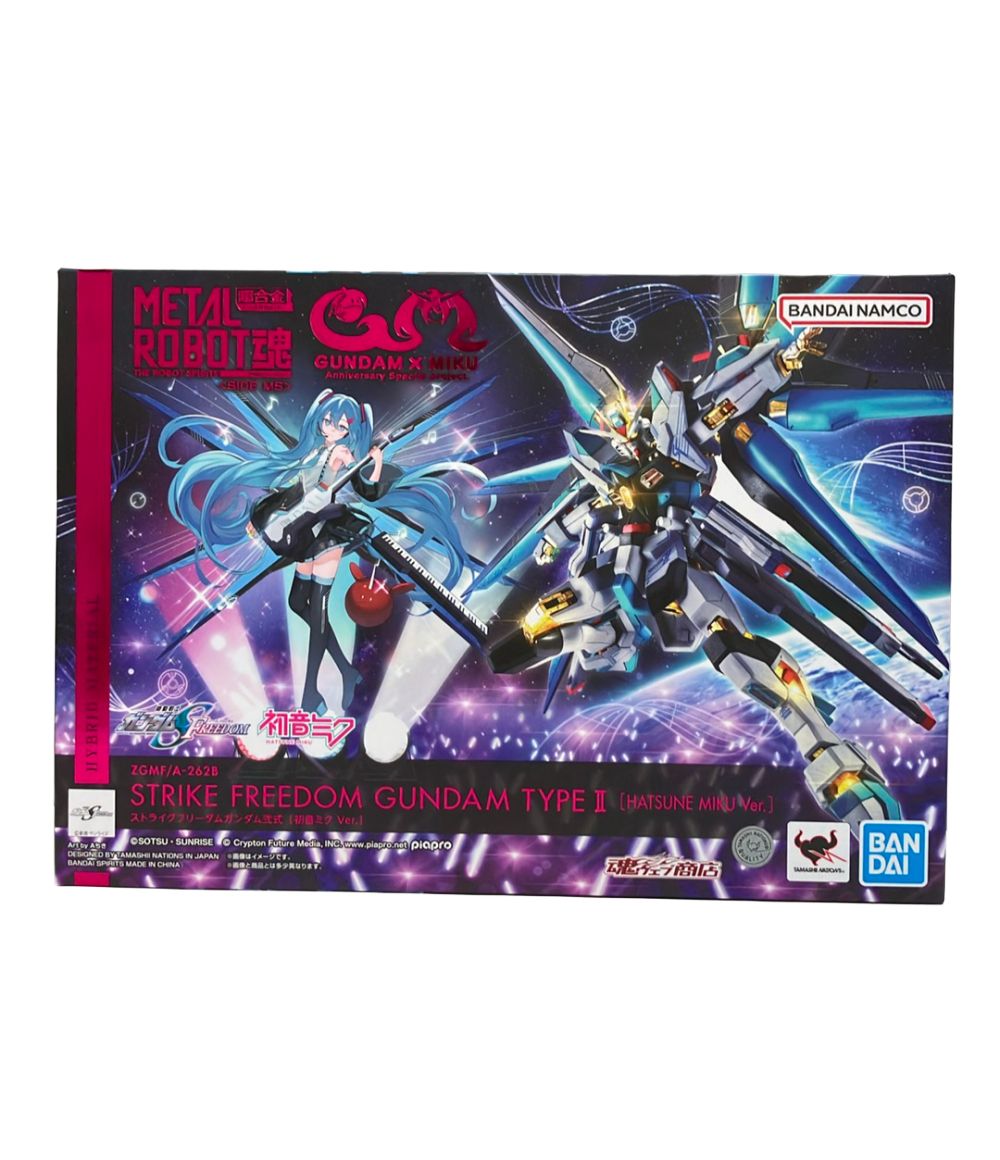 バンダイ 機動戦士ガンダムSEED FREEDOM METAL ROBOT魂 GUNDAMUXMIKU