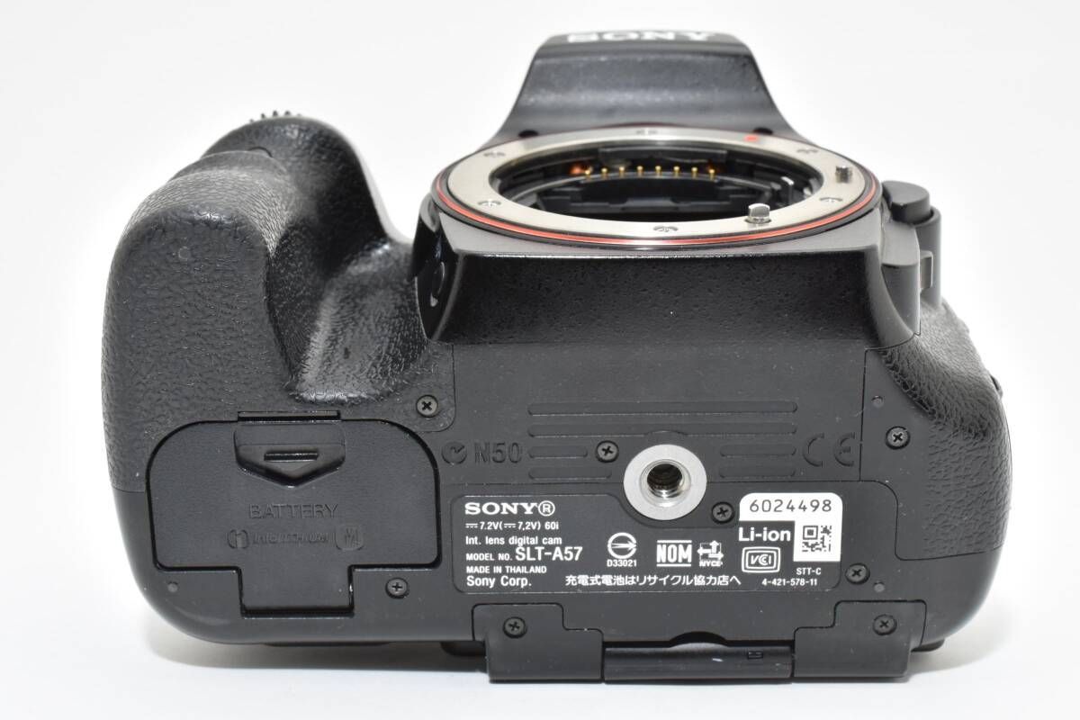 ☆良品☆ ソニー SONY α57 ボディ SLT-A57 ブラック Y0612#H2735