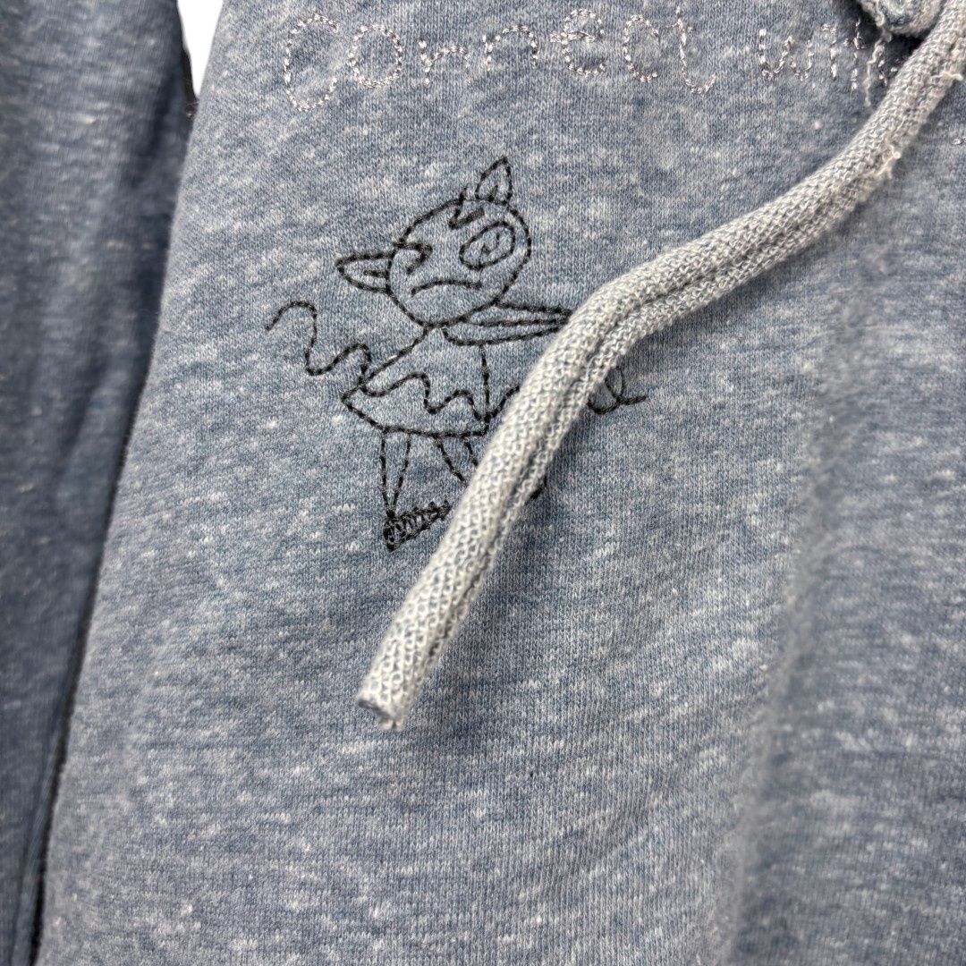 ALBEROBELLO アルベロベロ ロープ刺繍 トレーナー 長袖スウェット 裾 
