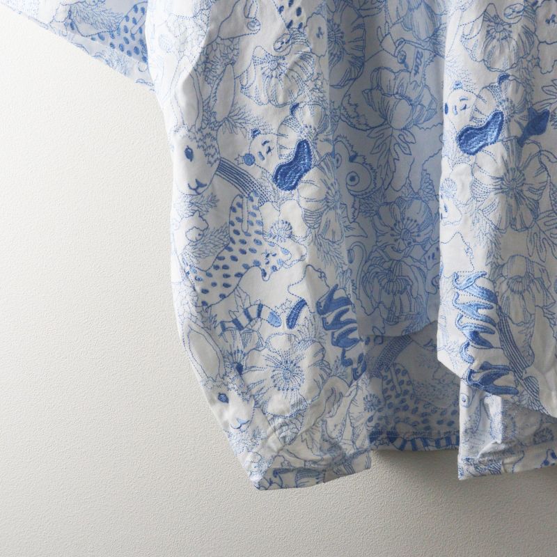 美品 2021MD マーブルシュッド marble SUD EMB Members 刺繍 S/S Tee