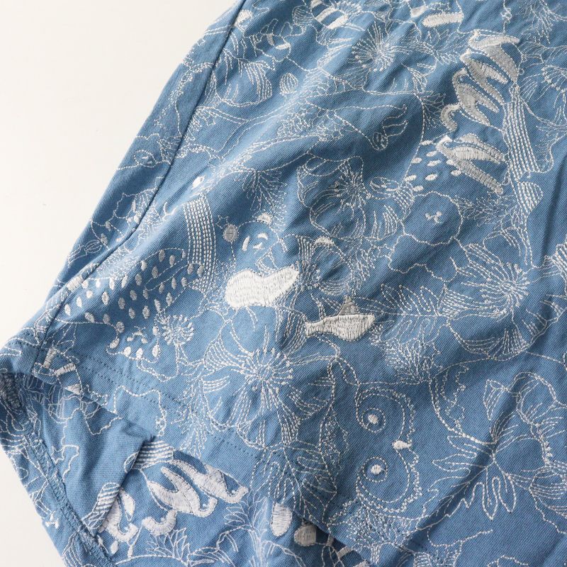 美品 2021MD マーブルシュッド marble SUD EMB Members 刺繍 S/S Tee