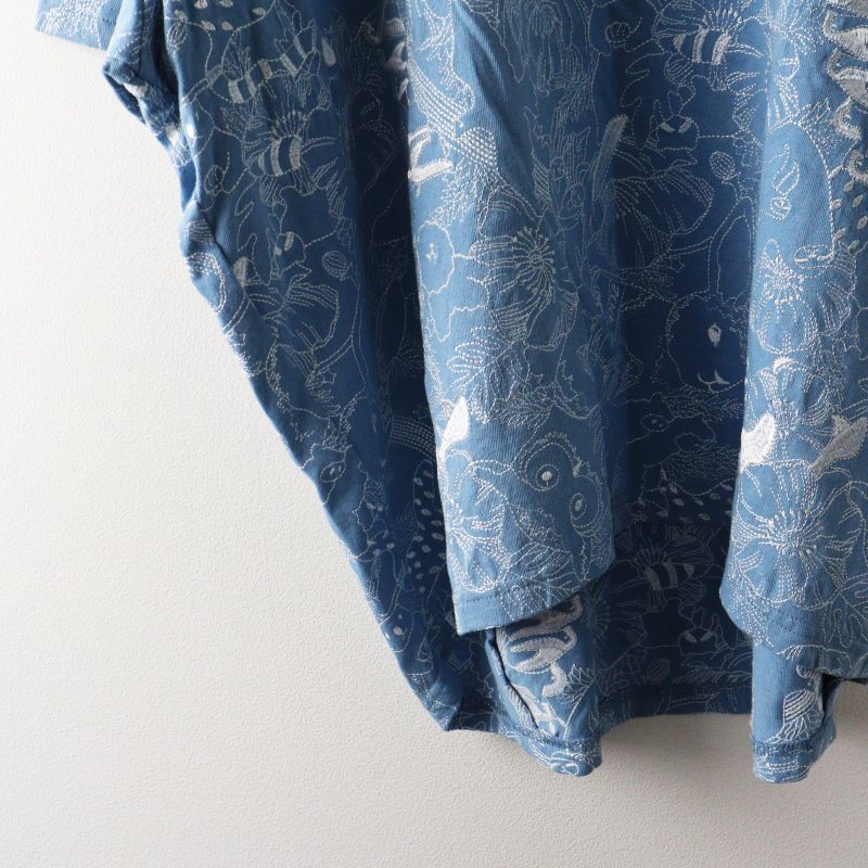 美品 2021MD マーブルシュッド marble SUD EMB Members 刺繍 S/S Tee