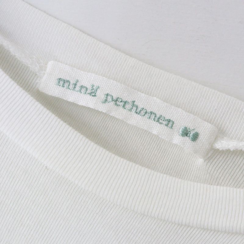 美品 ミナペルホネン mina perhonen Ivalo カットソー 36 ホワイト