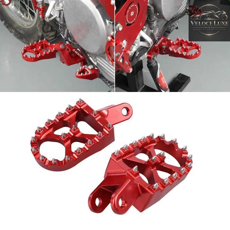 ホンダ XR650L 1993-2025 57mm フットペグ フットレスト XR250R XR400R XR600R XR650R CR80R CR85R CR80RB CR85RB Expert