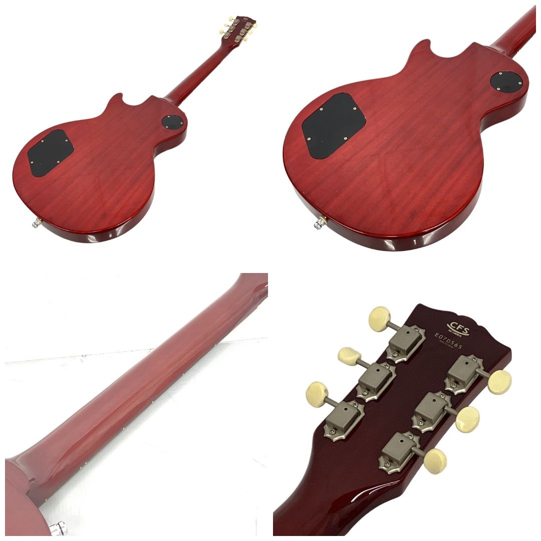 定価11万CoolZレスポールギターレッド Coolz ZLJ-1 エレキ ギター レスポール スペシャル タイプ 2007年頃