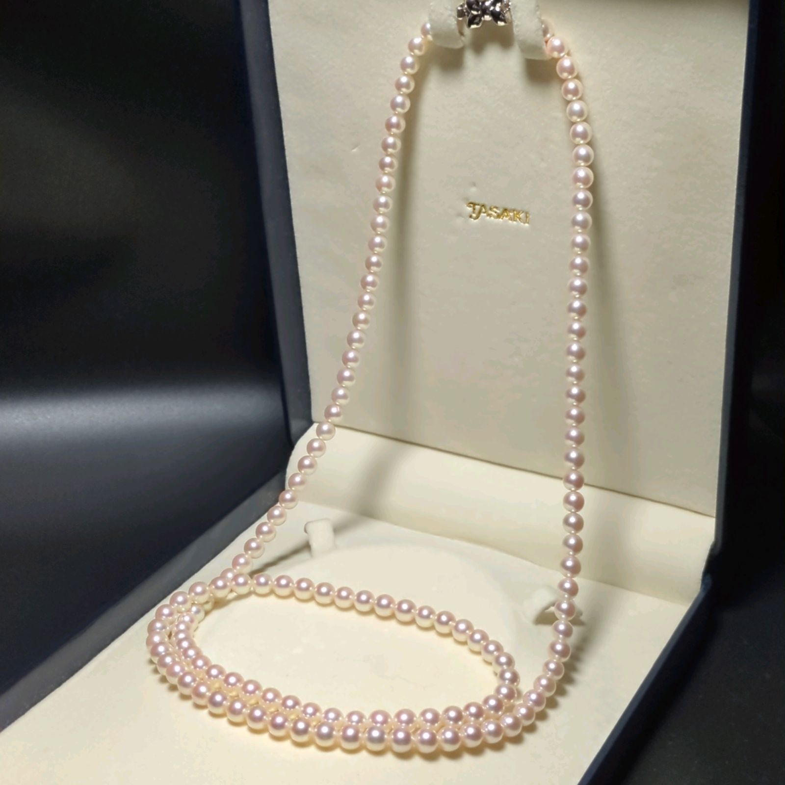 TASAKI】あこや真珠 ネックレス 約6.0-6.5mm ケース付き - メルカリ