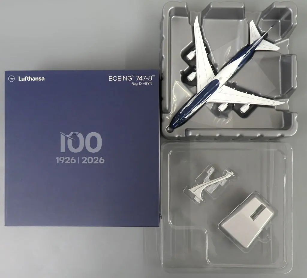 【中古】ミニカー 1/400 Lufthansa BOEING 747-8 #D-ABYN Lfthansa 100th Anniversary 「ULTIMATE COLLECTION」 [78045]