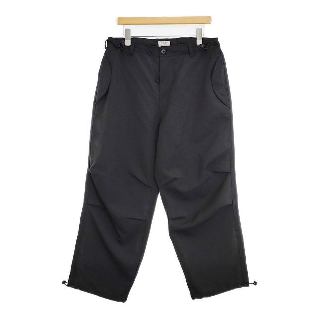SEDAN ALL-PURPOSE セダンオールパーパス Tech Wool Over Pant 定価24200円 ポリエステル イージー パンツ ブラック メンズ【中古】6-0924G∞