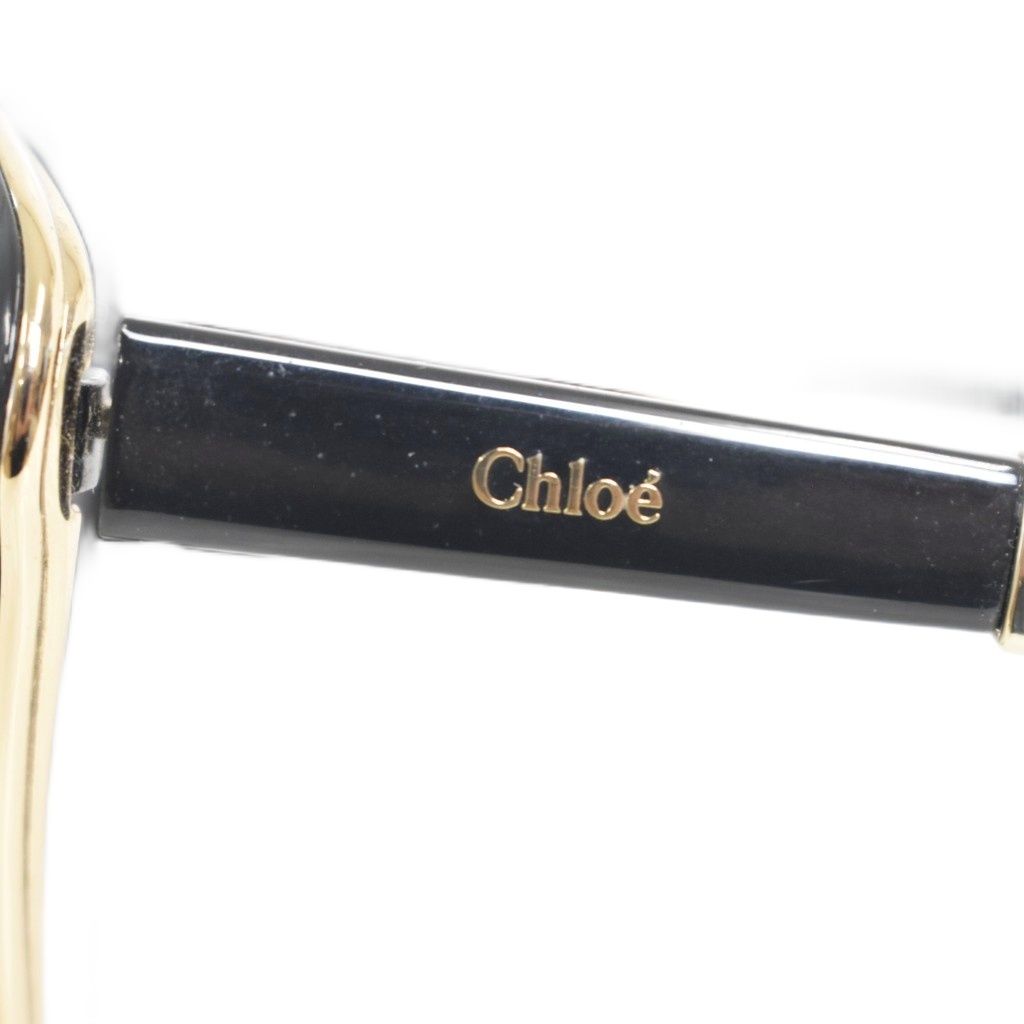 クロエ CHLOE サングラス アイウェア 55□16 135 黒 ブラック CE648S