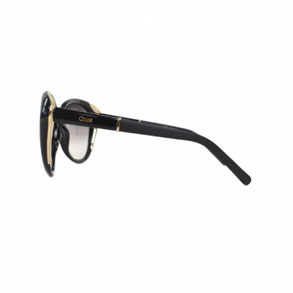 クロエ CHLOE サングラス アイウェア 55□16 135 黒 ブラック CE648S