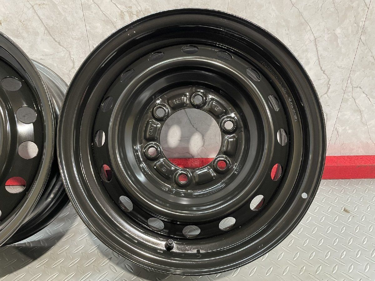 新車外し】TOYOTA トヨタ 200系ハイエース 純正ホイール/純正スチール