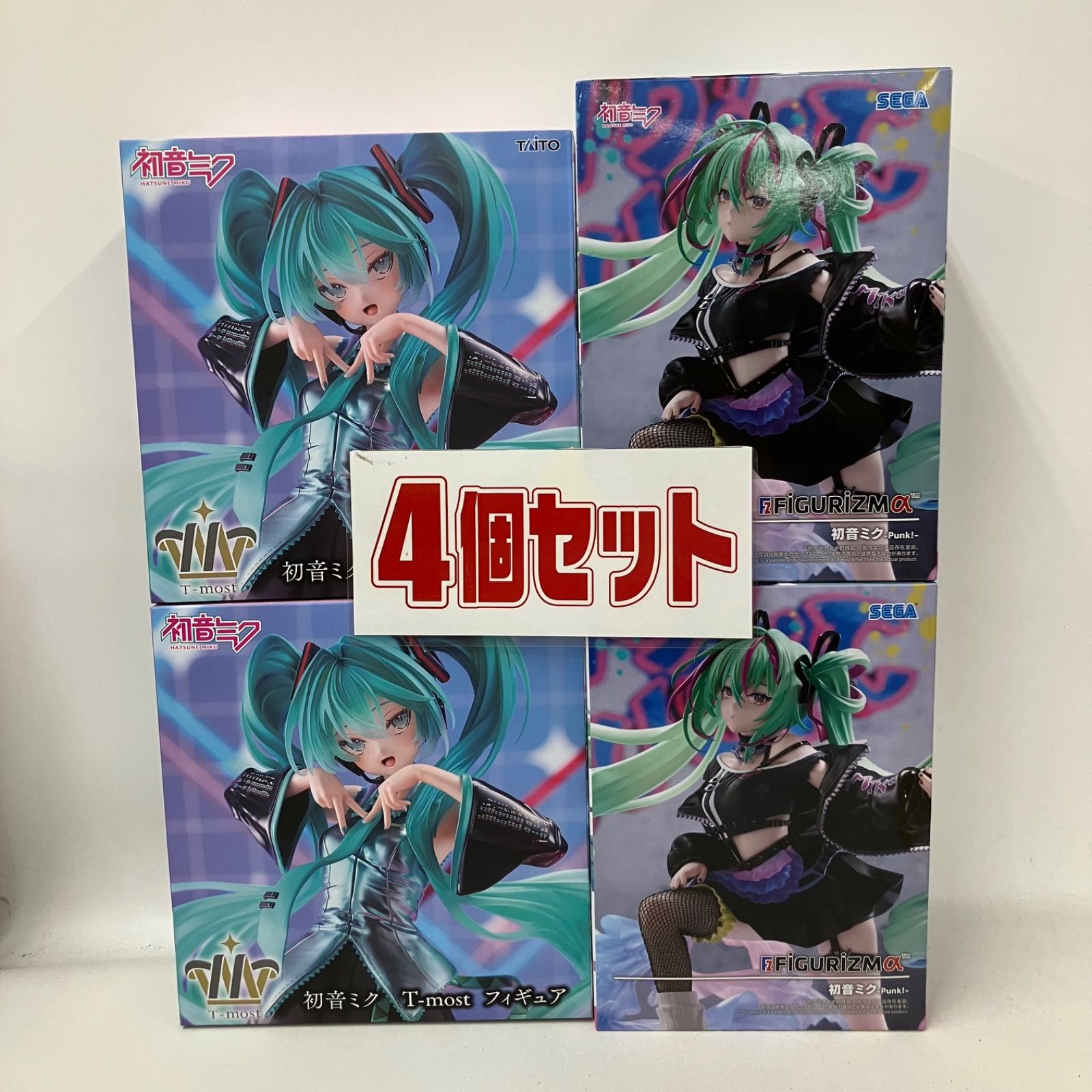 未開封 初音ミク T most FIGURIZMα 2種4個セット LFK393 f107 - メルカリ