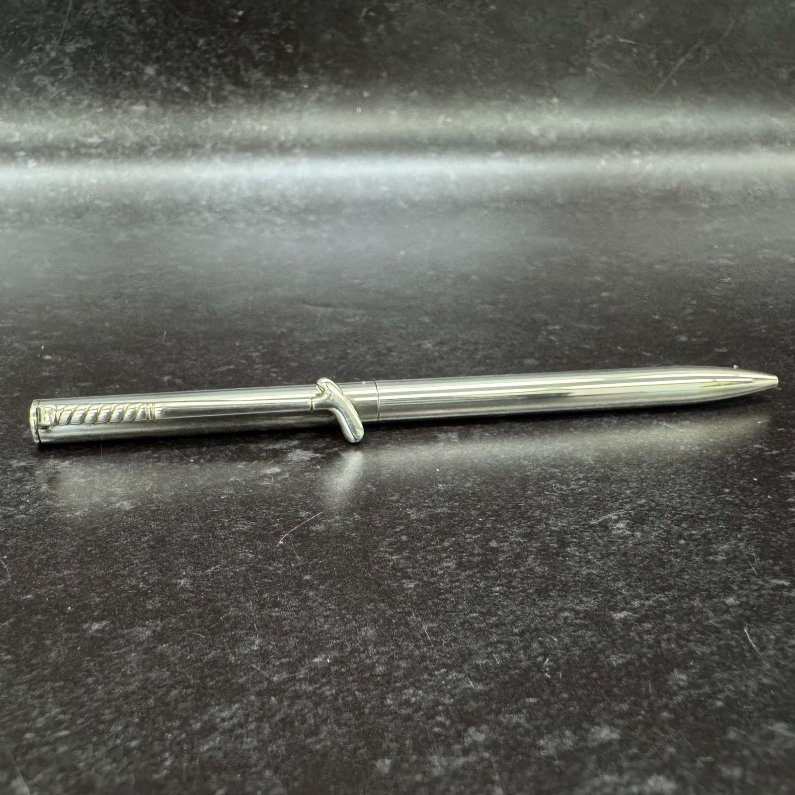 値下2日迄【激レア美品ヴィンテージ】SV925ティファニー パターモチーフ BP 中古品】TIFFANY&Co. ティファニー SV925 ツイスト式 ボールペン