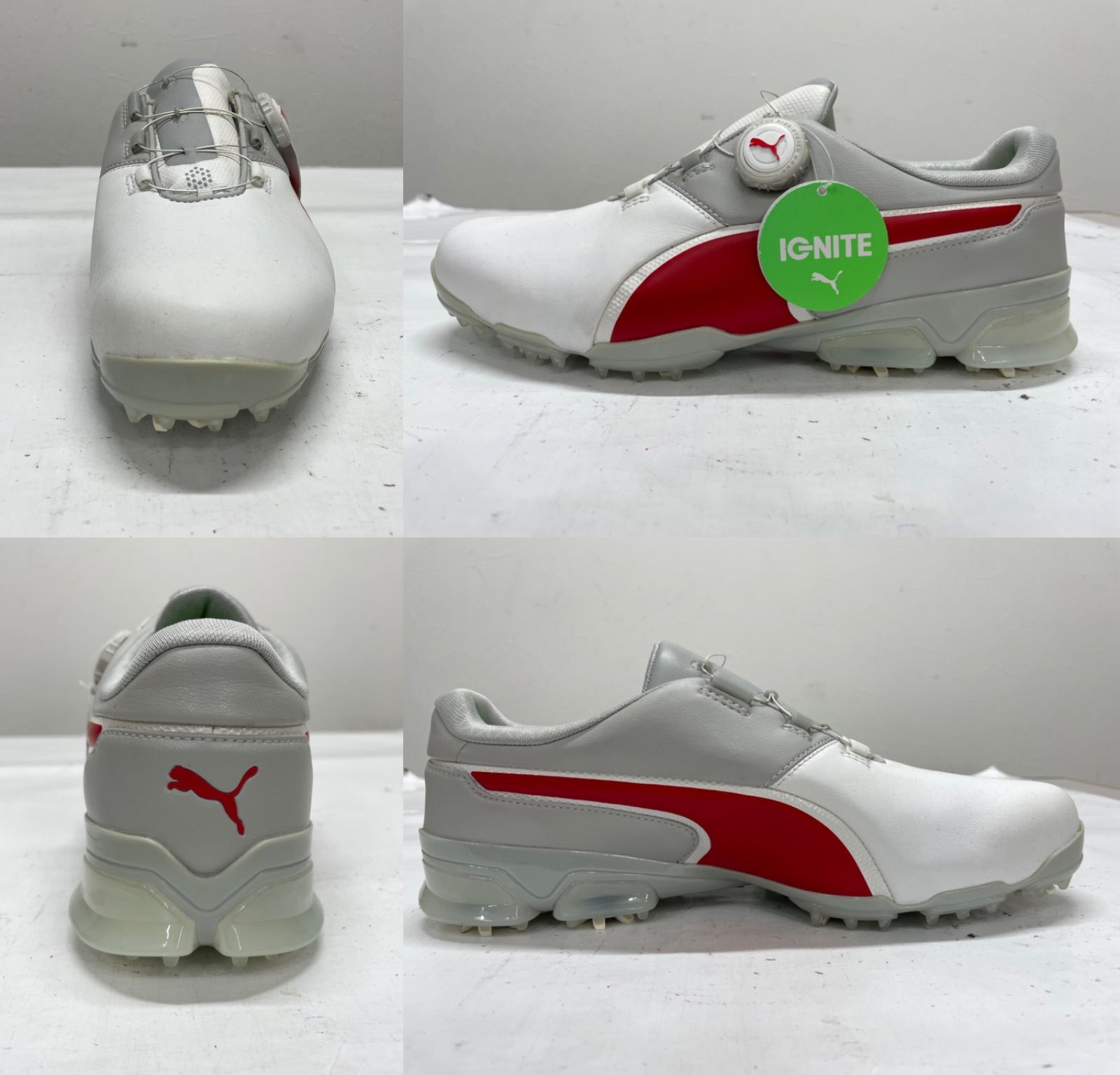 USED】PUMA プーマ IGNITE イグナイト BOA ソフトスパイク ゴルフ