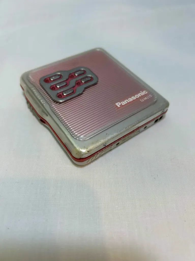 ジャンク品】Panasonic ポータブルMDプレーヤー SJ-MJ15 乾電池ケース