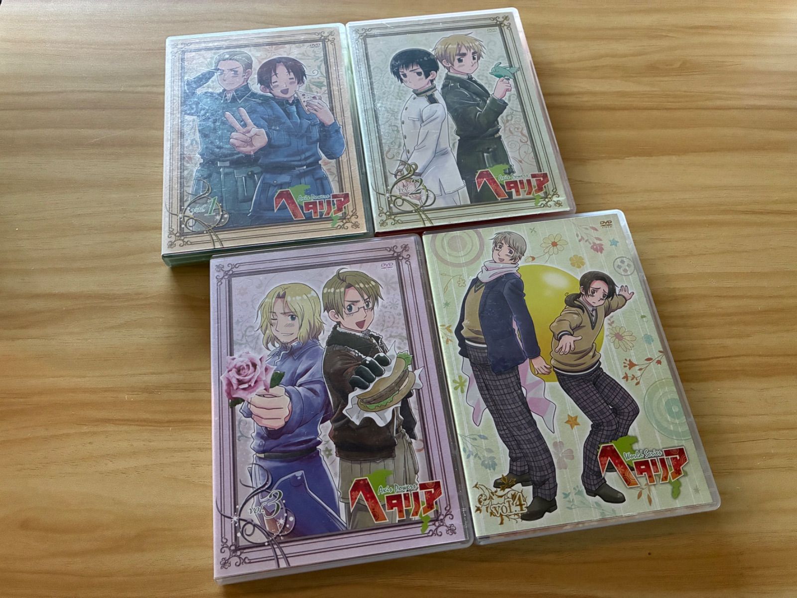中古］ヘタリア AxisPowers vol.1-3(初回限定版) (訳あり vol.2 非売品