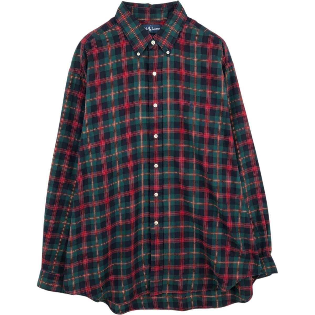 古着 ラルフローレン Ralph Lauren BLAKE 長袖 ボタンダウン フランネルチェックシャツ メンズXL相当/eaa677114 6,717円