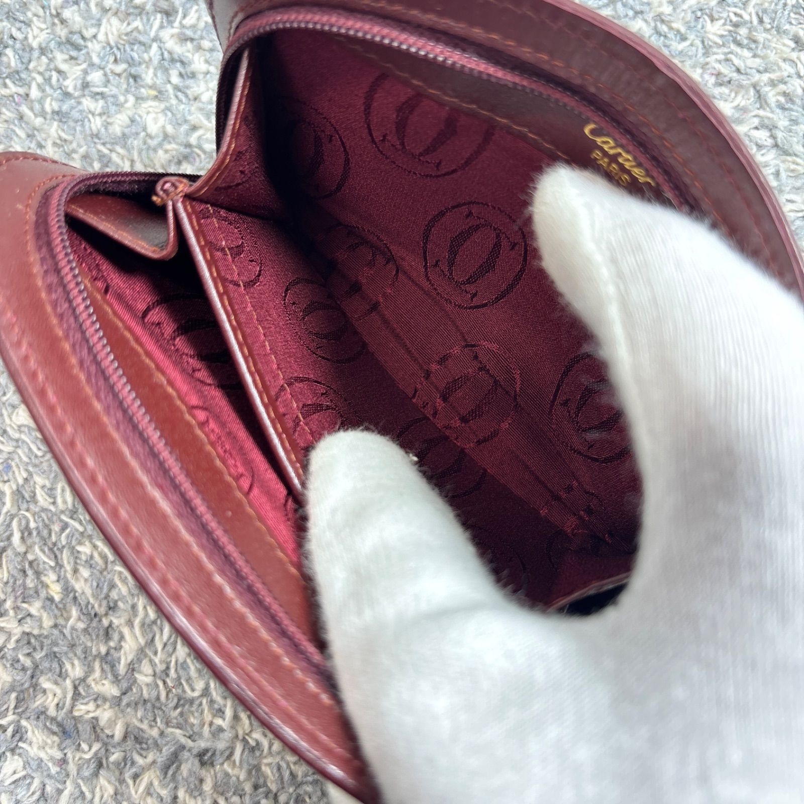 未使用】Cartier カルティエ コインケース 小物入れ ポーチ マスト