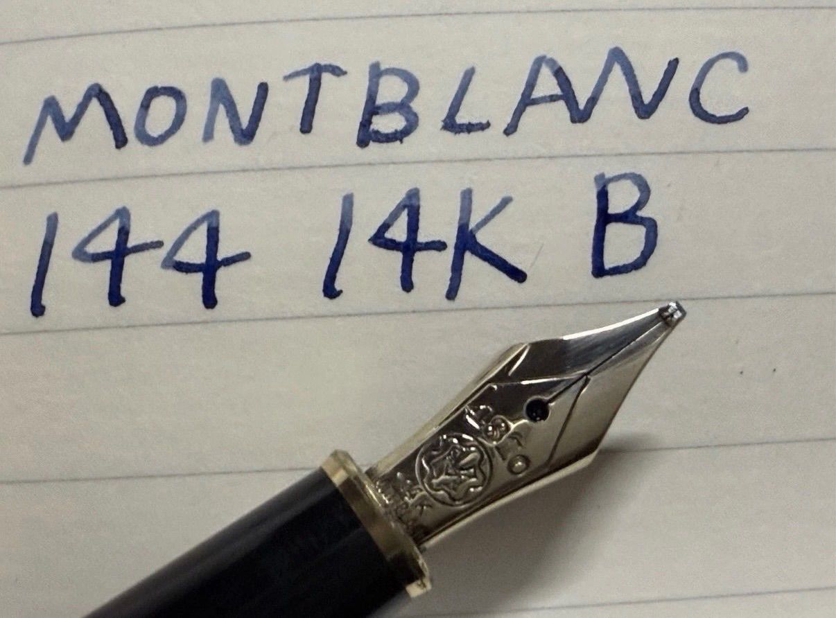 モンブラン montblanc マイスターシュテュック エボナイト芯 144
