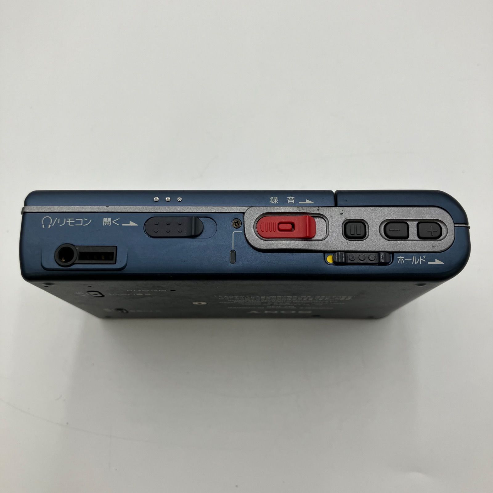 CC4588 SONY ポータブルMDレコーダー MDウォークマン MZ-R30 ブルー
