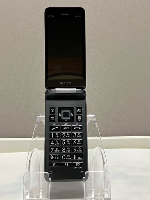 GRATINA KYF42 ブラック au SIMロック解除済 - メルカリ