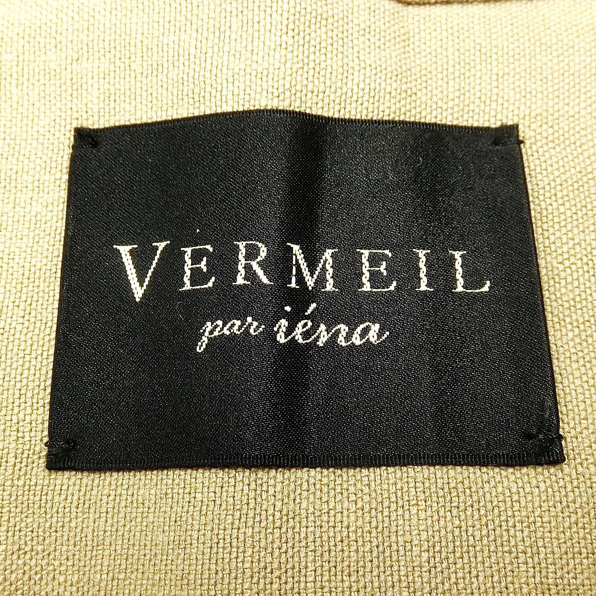 VERMEIL par iena ヴェルメイユパーイエナ cleanLinenジレ レディース