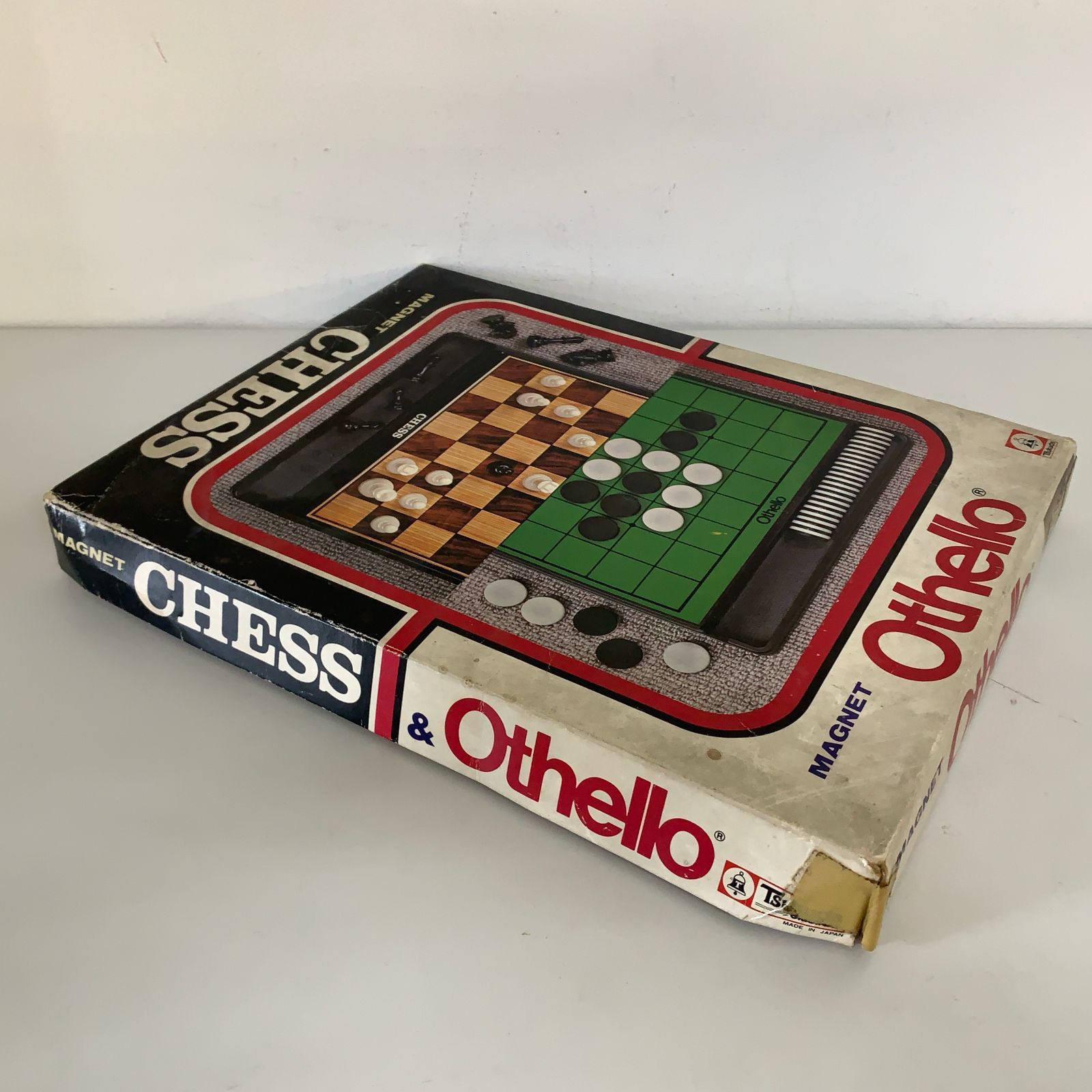 【1964年以前に製造】チェスとチェッカー　昭和39年より前に作られたレトロな品 〇オセロ＆チェス ツクダオリジナル 昭和レトロ - メルカリ