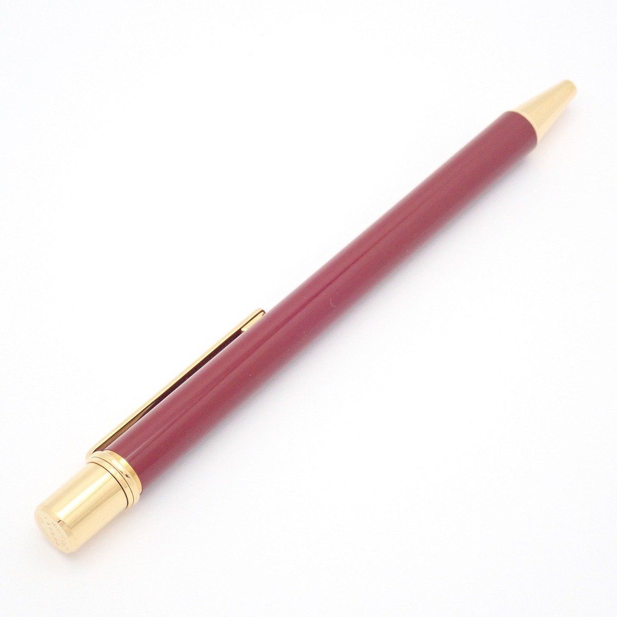Cartier カルティエ マスト2 ボールペン ボルドー×ゴールド【いおき