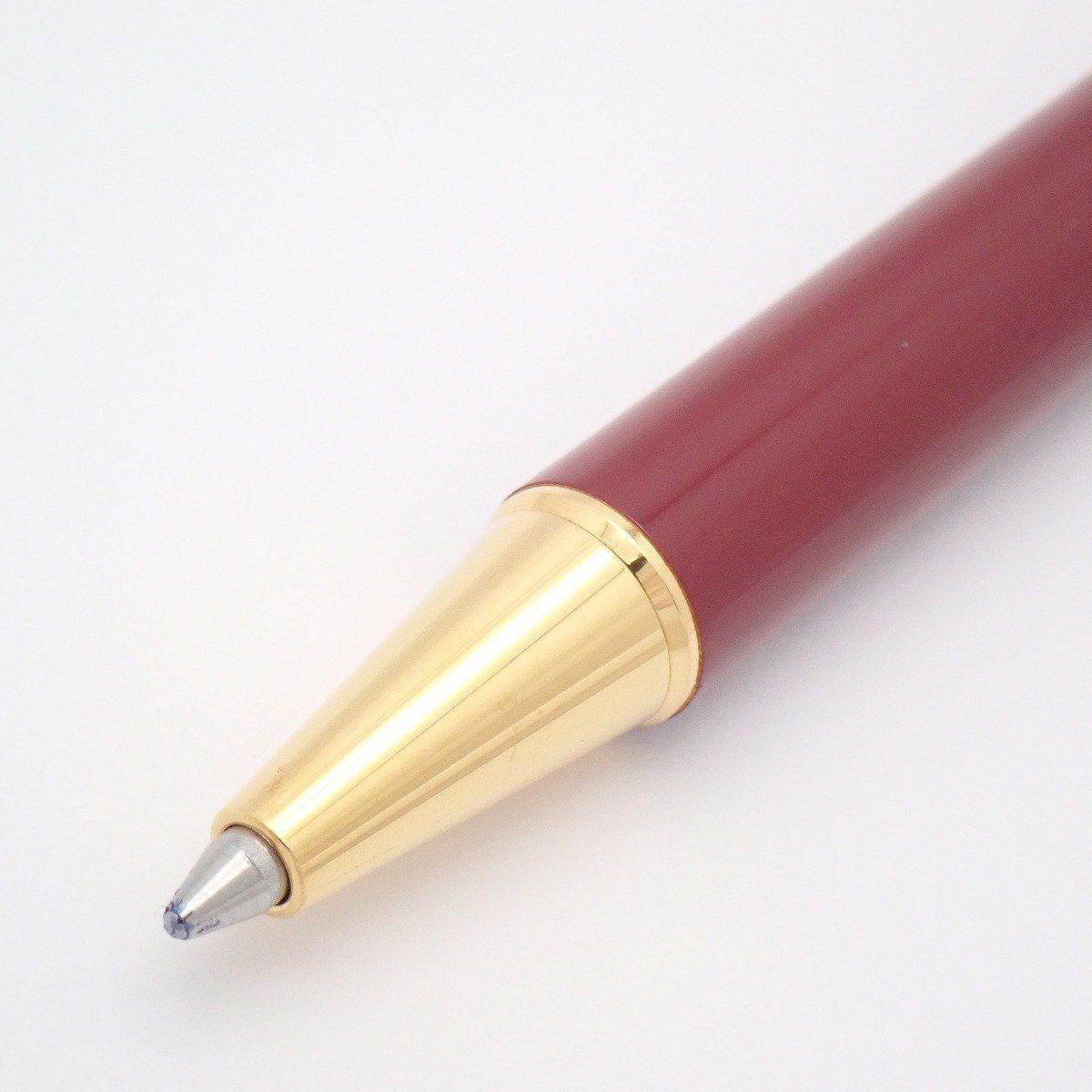 Cartier カルティエ マスト2 ボールペン ボルドー×ゴールド【いおき