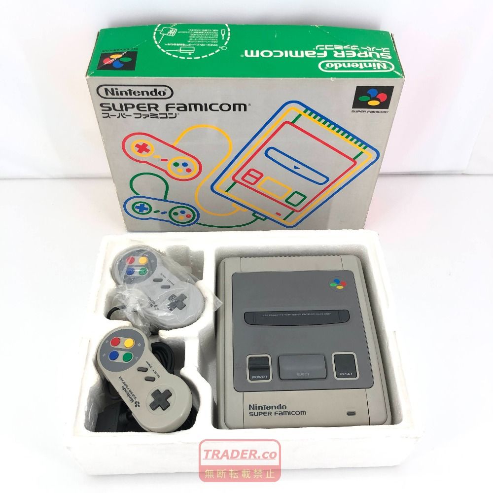 05w24656T 【SFC】スーパーファミコン 本体 箱あり アダプター・説明書