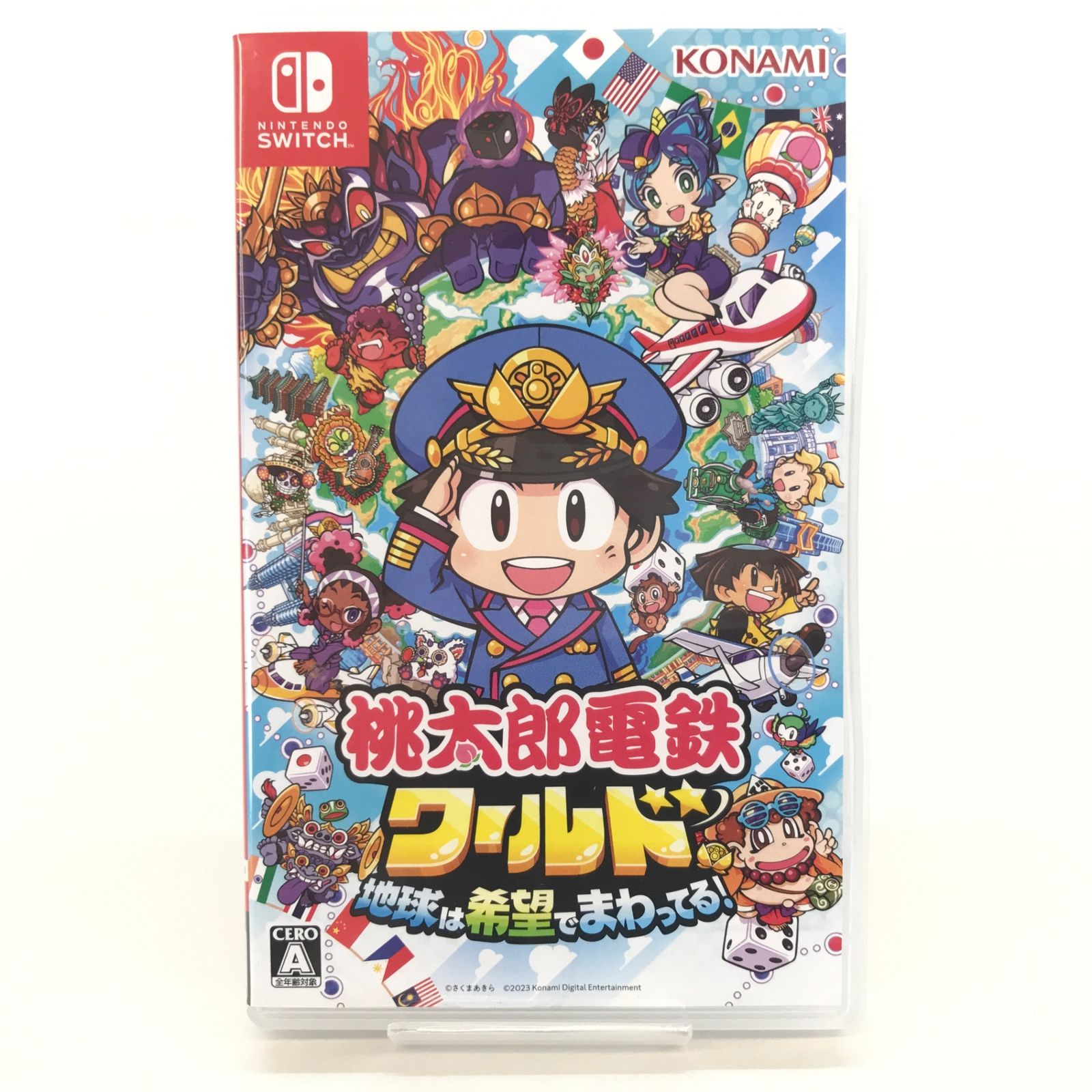 □KONAMI Nintendo Switchソフト 桃太郎電鉄ワールド ~地球は希望