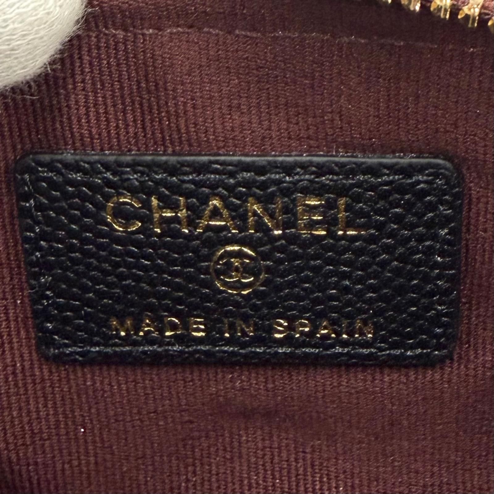 極美品☆CHANEL シャネル クラシック スモール ジップ ポーチ 