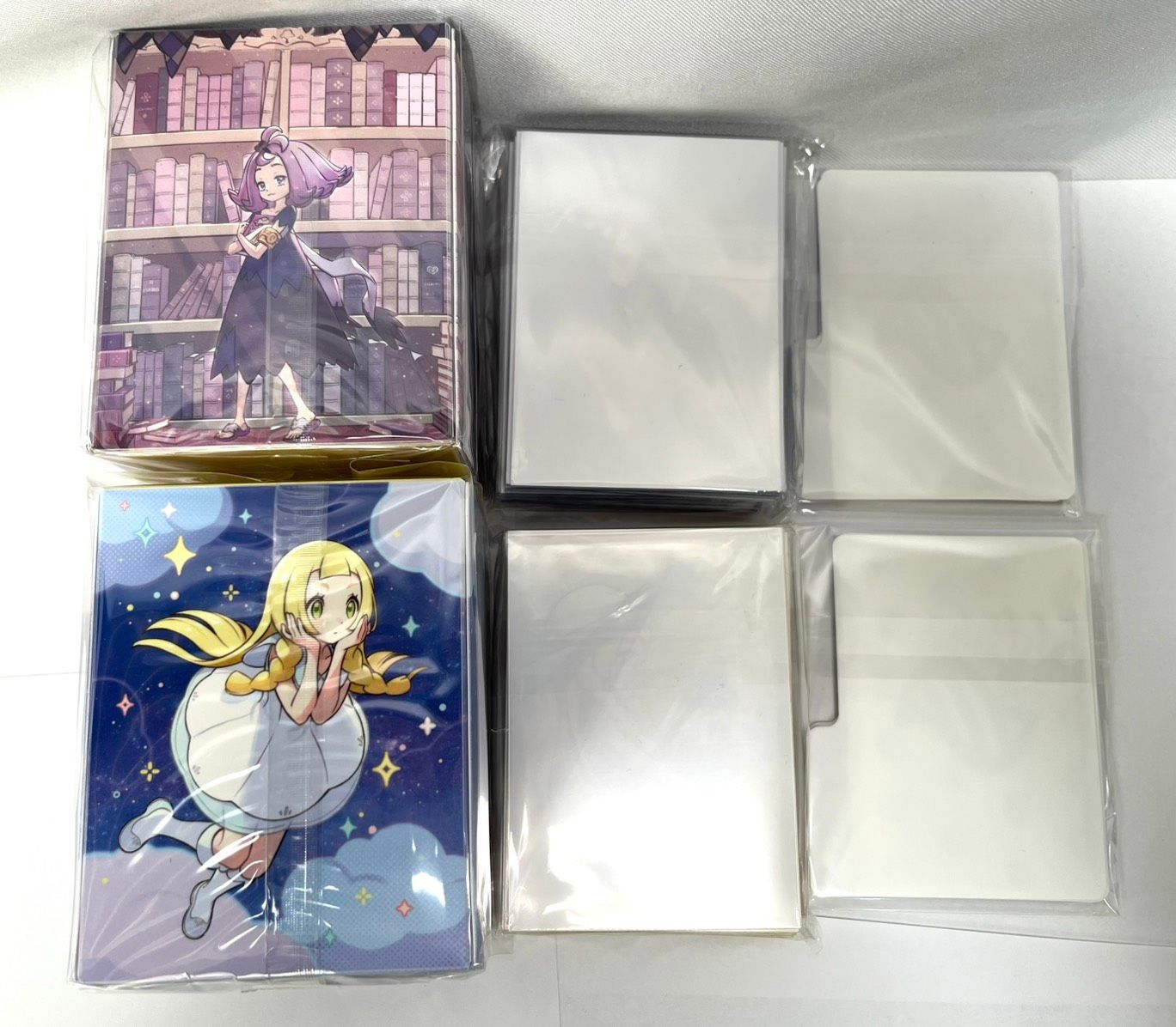 新品未開封 ポケモンセンターセット アセロラ リーリエ デッキシールド